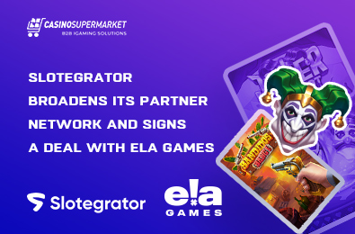 Slotegrator Broadens Its Partner Network and Signs a Deal with ELA Games