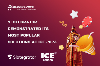 Slotegrator Demonstrated Its Most Popular Solutions at ICE 2023