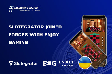 Slotegrator Joined Forces with Enjoy Gaming