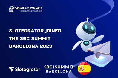 Slotegrator Joined the SBC Summit Barcelona 2023