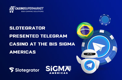Slotegrator Presented Telegram Casino at the BiS SiGMA Americas