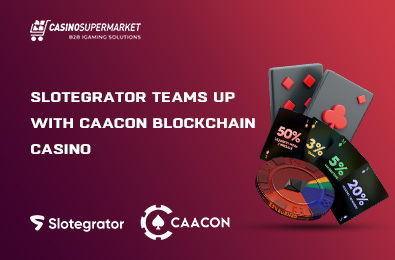 Slotegrator Teams up with Caacon Blockchain Casino