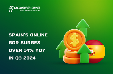 Spain’s Online GGR Surges Over 14% YoY in Q3 2024