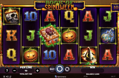 Spinomenal Embraces the Halloween Season with Book of SpinOWeen