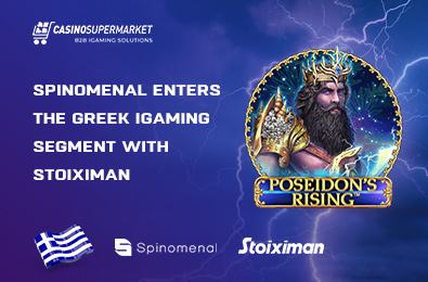 Spinomenal Enters the Greek iGaming Segment with Stoiximan