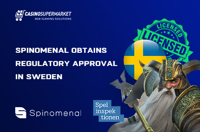 Spinomenal Obtains Regulatory Approval in Sweden