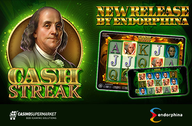 Endorphina Is Proud to Present the Cash Streak Slot