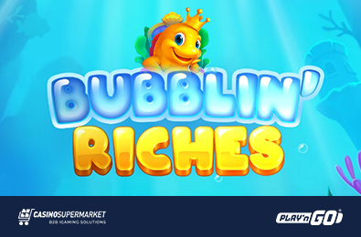 Play’n GO Offers Aquatic Adventure in a New Slot, Bubblin’ Riches