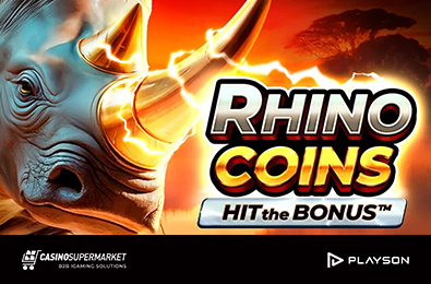 Playson’s Rhino Coins: Hit the Bonus Joins a Wild Nature-Themed Slot Range