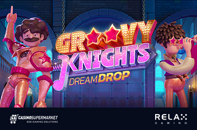 Relax Gaming Combines the Middle Ages and 1970s in Groovy Knights Dream Drop