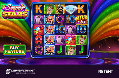 Superstars: New Slot from NetEnt with Iconic Characters