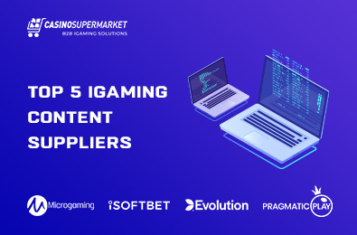 The Best iGaming Content Suppliers: Top 5