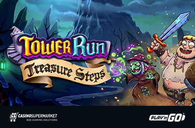 Tower Run Treasure Steps by Play’n GO: Funny Mascot and 2 Progression Systems