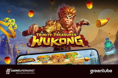 Greentube Discovers Chinese Legends in Its Trinity Treasures Wukong Game