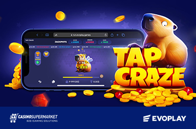 Evoplay Launches Tap Craze, Elevating Interactive Gaming Experiences