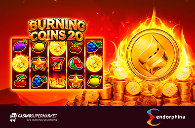 Endorphina’s Classic Slot Collection Is Enriched with Burning Coins 20