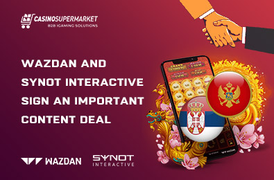 Wazdan and SYNOT Interactive Sign an Important Content Deal