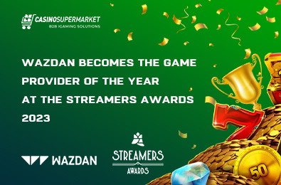 Wazdan Becomes the Game Provider of the Year at the Streamers Awards 2023