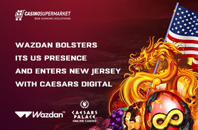 Wazdan Bolsters its US Presence and Enters New Jersey with Caesars Digital