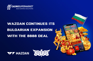 Wazdan Continues Its Bulgarian Expansion with the 8888 Deal