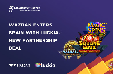 Wazdan Enters Spain with Luckia: New Partnership Deal