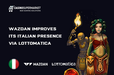 Wazdan Improves its Italian Presence via Lottomatica