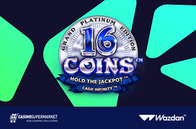 Wazdan Presents a New Fantastic Slot — 16 Coins Grand Platinum Edition