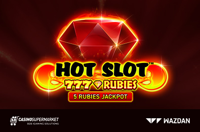 Wazdan’s Hot Slot: 777 Rubies Ties Modern Mechanics and a Retro Theme