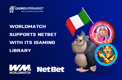 WorldMatch Supports NetBet with Its iGaming Library