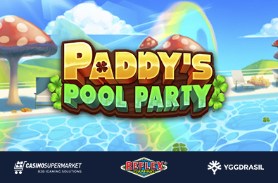 Yggdrasil and Reflex Gaming Celebrate Spring Holidays in Paddy’s Pool Party