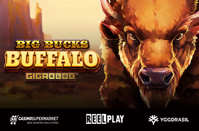 Yggdrasil and ReelPlay Publish Big Bucks Buffalo GigaBlox