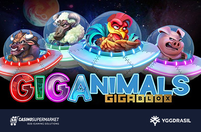 Yggdrasil Released a Fresh Entertainment, Giganimals GigaBlox