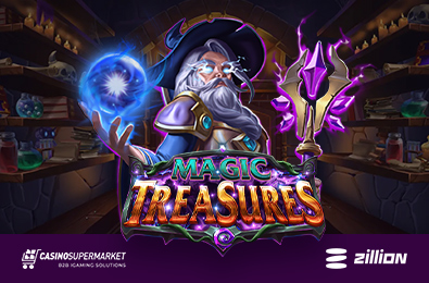 Zillion Games Unveils a Mysterious Casino Slot — Magic Treasures