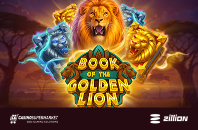 Zillion Games Reveals a Sunset Savannah in Its Book of the Golden Lion