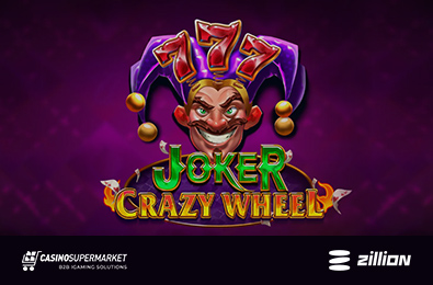 Zillion’s Mischievous Jester Returns in Joker Crazy Wheel