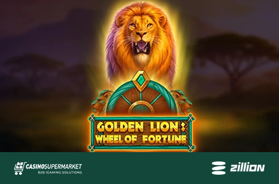 Zillion’s Savanna-Themed Golden Lion: Wheel of Fortune Offers 3 Bonuses