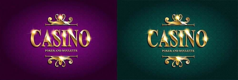 Casino website logo design