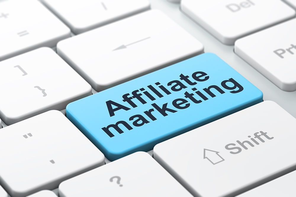 The affiliate marketing in online business advertisement