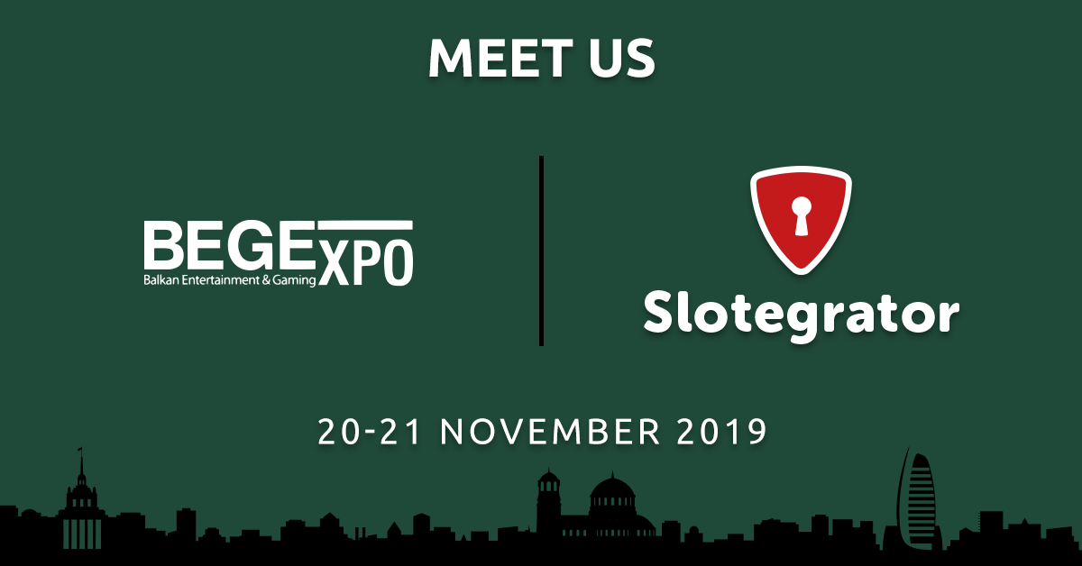 Slotegrator at Balkan Entertainment and Gaming Exhibition (BEGE) 2019