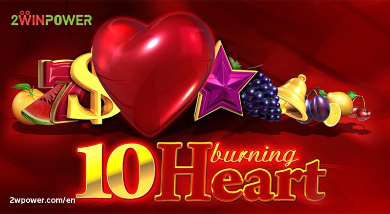 10 Burning Heart slot by EGT