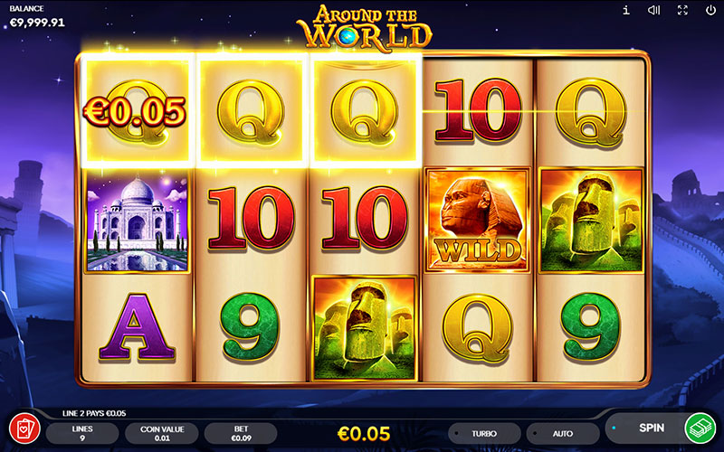 Around the World slot machine
