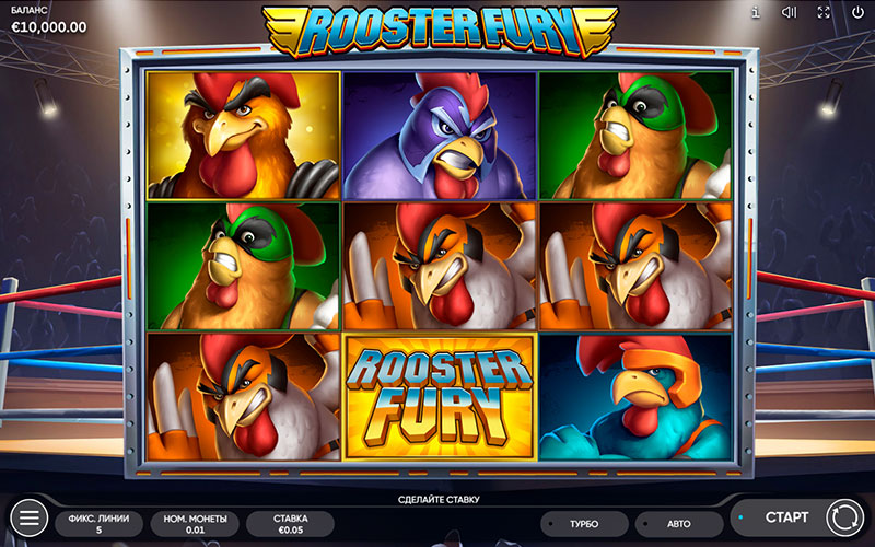 Rooster Fury slot game