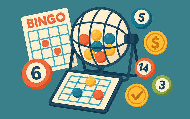 Bingo and gambling: unique game format