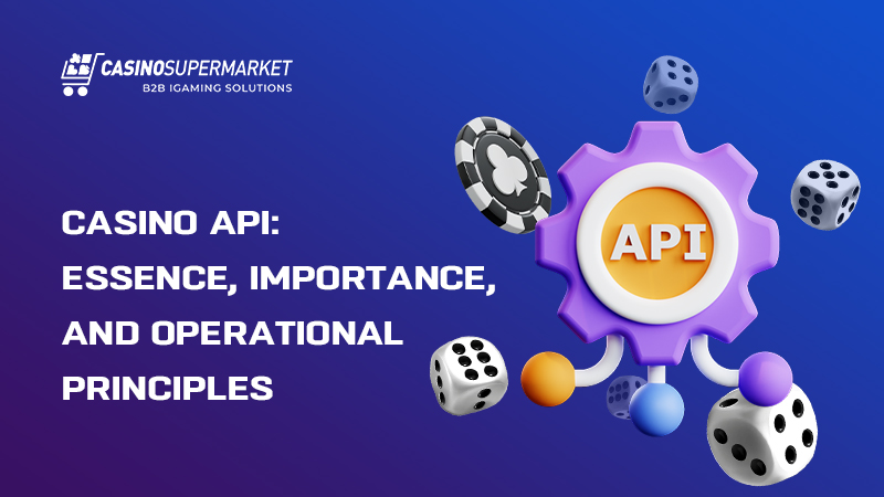Online casino API Online casino API: essence and benefits