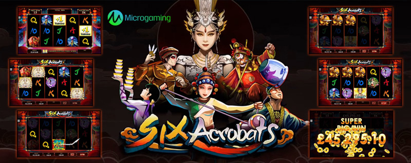 Six Acrobats online casino slot