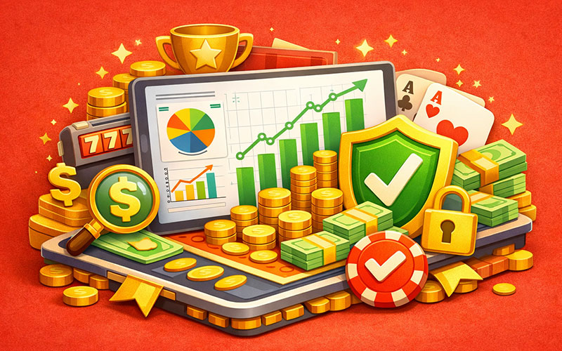 iGaming markets with the top absolute gain: Blask Index
