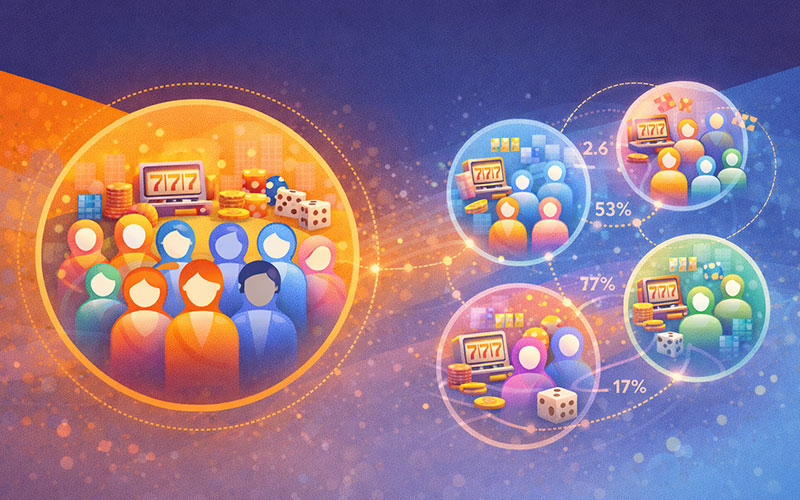 Online casino demographics Online casino demographics: global markers