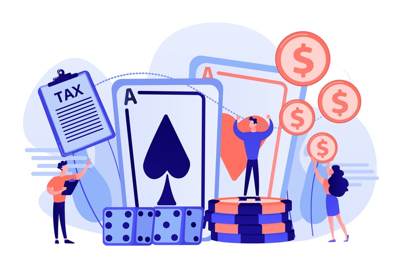 Online casino tax derivations