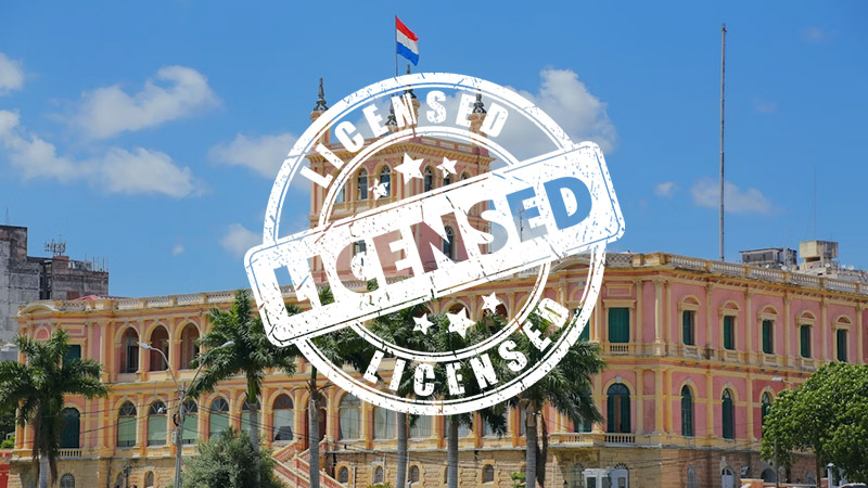 Application for a gambling licence in Paraguay