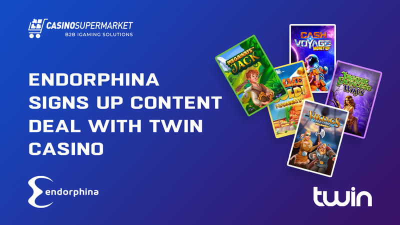 Endorphina signs up content deal with Twin Casino